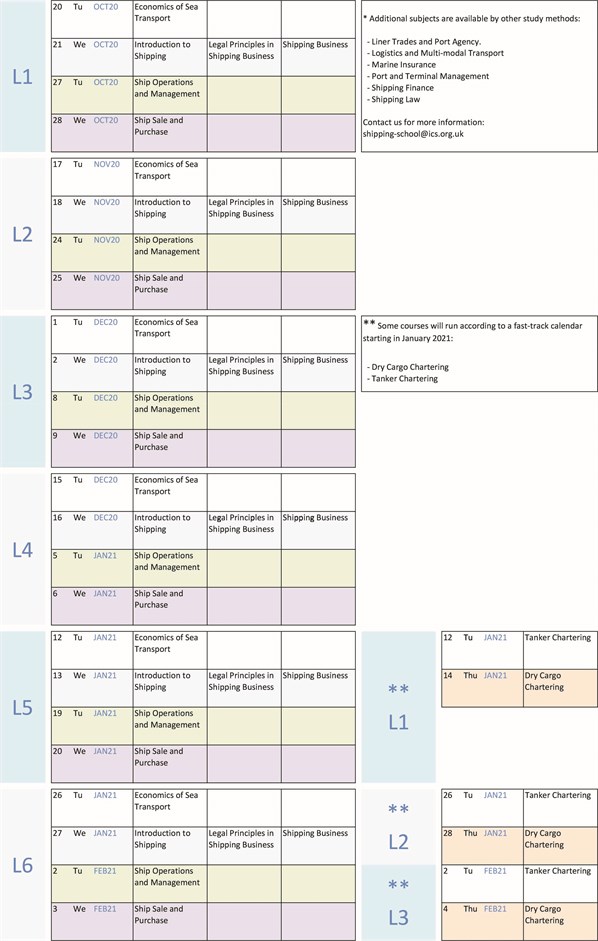 ICS LSS ONLINE CLASSES 2020-21 1
